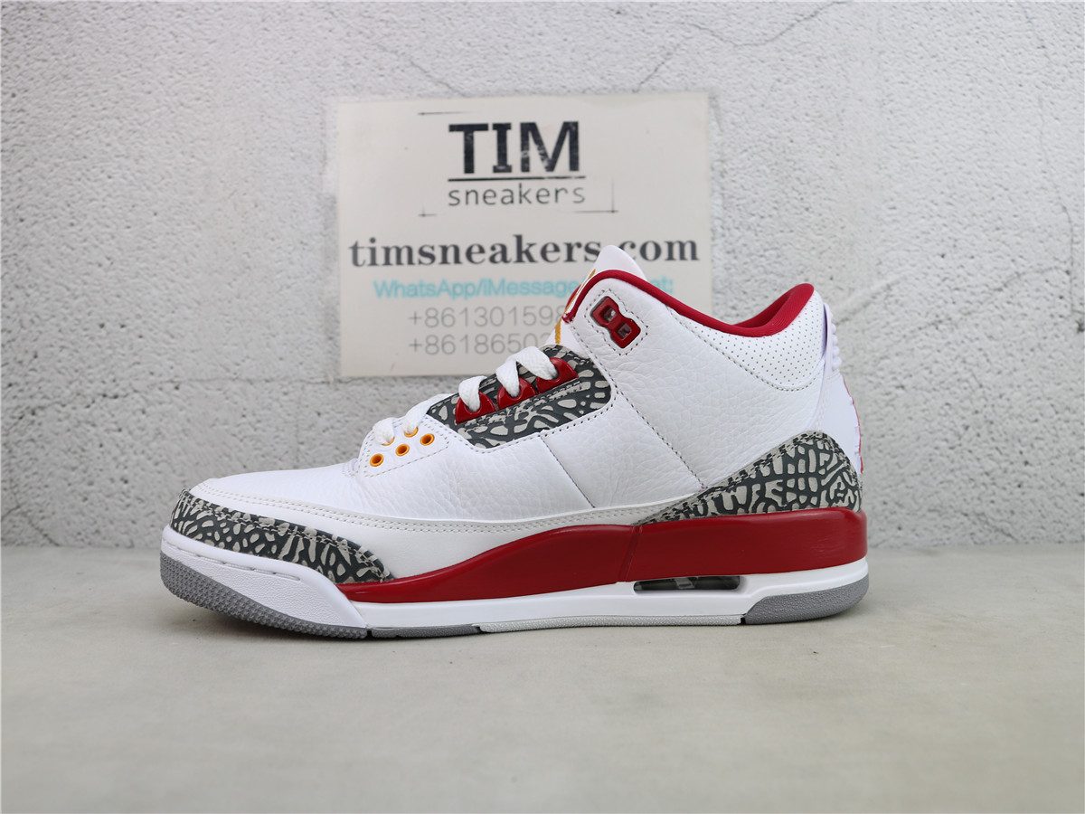 Air Jordan 3 Retro Cardinal Red CT8532-126